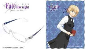 Fate Stay Night Saber Modelo Gafas Marco Cosplay Japón Limitado Nuevo - Imagen 1 de 4