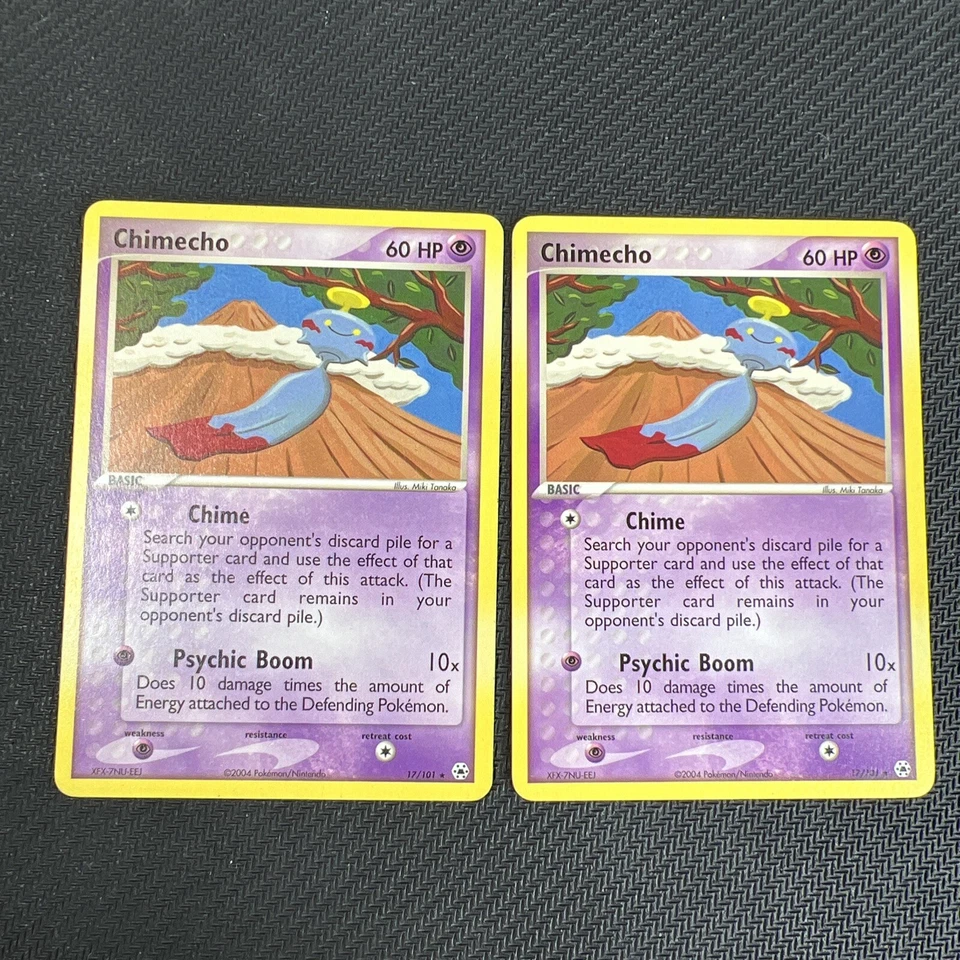 Chimecho 17/101 EX Hidden Legends Pokemon Card Rare Non-Holo 2 - Image 1 of 1