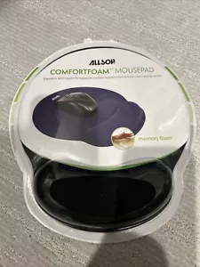 Allsop MousePad Pro Memory Foam Mouse Pad with Wrist Rest 9 x 10 x 1 Black 30203 - Picture 1 of 1