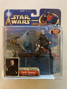 Star Wars Attack of the Clones DARTH TYRANUS with Force-Flipping Attack! - Picture 1 of 2