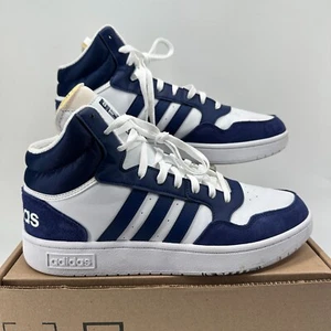 Zapatillas Adidas Hoops 3.0 Mid IG1432 blancas para hombre talla 11.5 baloncesto - Imagen 1 de 11