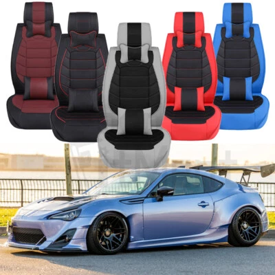 Juego completo de fundas de asiento de auto cupé con especificaciones base para Scion FR-S tC protector de cojín EE. UU. Foto 1 de 4