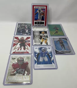 2012 to 2020 PANINI Football Cards Mixed PLAYERS Mixed Lot 8 W/ Hard Case Holder - Picture 1 of 13