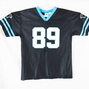 Steve Smith Black #89 NFL Team Apparel Jersey Youth Size XL Carolina Panthers