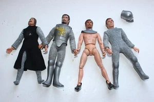 MEGO VINTAGE 8 INCH - KNIGHT FIGURES 4 X NICE SET ! - Picture 1 of 7
