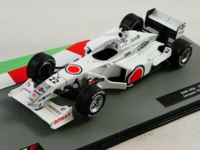 Altaya Die Cast BAR Honda 002 #22 Jacques Villeneuve 2000 1/43 LAF1135 - Immagine 1 di 2