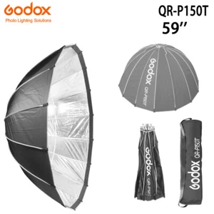 US Godox QR-P150T 150cm Parabolic Softbox Quick Release Bowens Compact Soft Box - Picture 1 of 16
