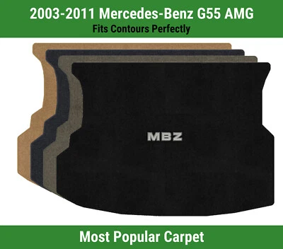 Alfombra de carga Lloyd Ultimat para Mercedes-Benz G55 AMG '03-11 con apliques MBZ Foto 1 de 4