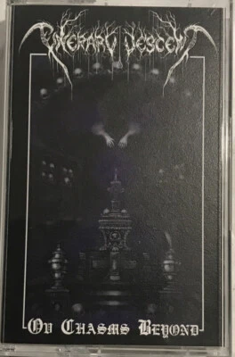 Funerary Descent - Ov Chasms Beyond Cassette 2018 Fólkvangr Records - FR-024  - Image 1 of 2