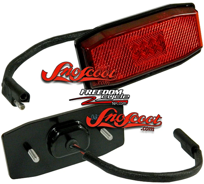 BRAND NEW OEM ARCTIC CAT KITTY CAT 1989-1990 TAILLIGHT ASSEMBLY 0609-934 - Image 1 of 1