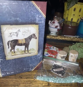 DIY Miniature Horse Themed Fairy Garden Kit-Great Gift Idea! - Picture 1 of 3