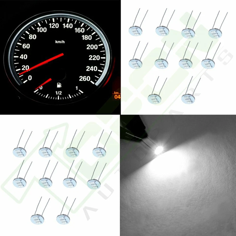 Lámpara de luz blanca calibre LED 3-3014-SMD 20 piezas reemplazar bombilla de grano de trigo/arroz Foto 1 de 4