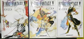 valuableSuper Famicom Final Fantasy V Strategy Book Set of 3 Square From Japan