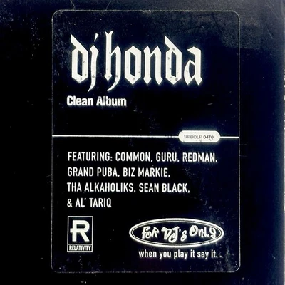 DJ Honda 1996 RARE OG Sampler w Common Gang Starr Guru Premier Redman Alkaholics - Image 1 of 4