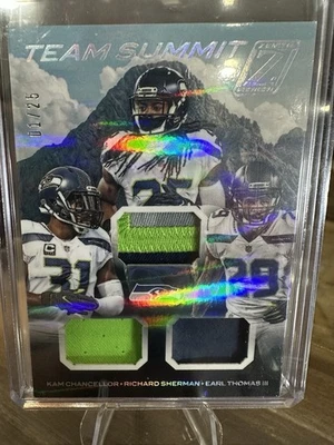 2020 Zenith Richard Sherman Kam Chancellor Earl Thomas Legion of Boom #01/25 - Image 1 of 2