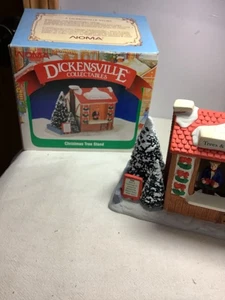 Soporte de árbol Dickensville NOVA vintage 1997 en porcelana - Imagen 1 de 13