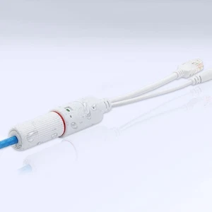 Efficient For POE Splitter Adapter with Waterproof Protection for IP Cameras - Afbeelding 1 van 12