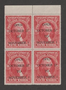 US poster Cinderella International Philatelic exhibition Washington 1913 block - Picture 1 of 2
