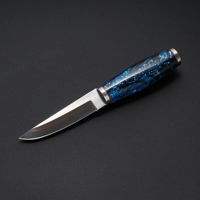 THE NORDIC PUUKKO - Custom Handmade - D2 Tool Steel - Old Scandinavian Puukko - Image 1 of 4