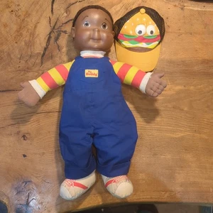 1985 Vintage Playskool My Buddy African American Black 21" Doll + Bonus Hat - Picture 1 of 13