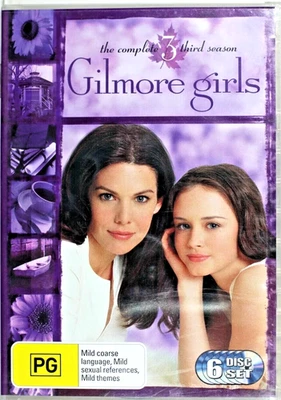 Gilmore Girls: Temporada 3 (DVD, 2002) Serie Tres (6 DISCO) PUBLICACIÓN GRATUITA - EL MISMO DÍA Foto 1 de 3