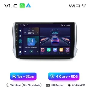 Autoradio Per Peugeot 208-2008 2012-2018 1G+32GB Wireless CarPlay+Retro - Foto 1 di 12