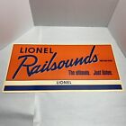 Lionel Railsounds Lionel Promotional Package Dealer Display RARE LIONEL TRAIN