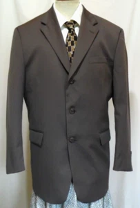 Cianni Celini Brown Three Button wool blend Sport Coat Sz 40R. - Picture 1 of 5
