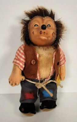 Steiff, Mecki Igel, 7627/17, ca. 1980-1990, ca. 17 cm, #BA50 - Bild 1 von 4