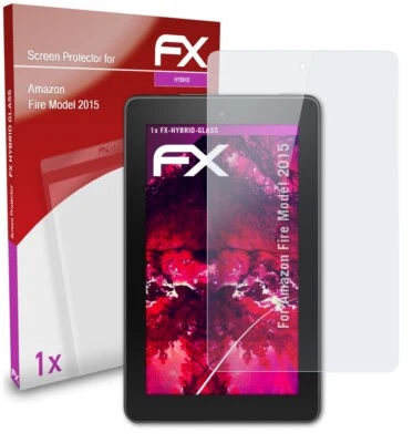 atFoliX Pellicola Vetro per Amazon Fire Model 2015 9H Armatura di protezione - Immagine 1 di 4