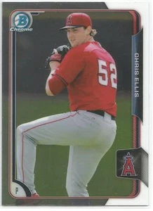 Chris Ellis St. Louis Cardinals 2015 Bowman Chrome Draft Prospect - Imagen 1 de 2