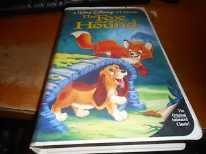 ******** Walt Disney Classic The Fox and The Hound Black Diamond VHS - Picture 1 of 4
