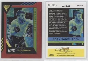 2022 Panini Chronicles UFC Flux Red /199 Cory Sandhagen #341
