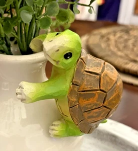 Garden Box Turtle Flower Pot Hugger Hanging Garden Turtle (Right) Turtle U39 - Picture 1 of 24