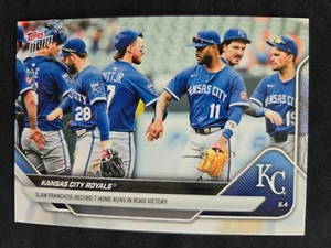 2025 MLB Topps NOW Card 138 Franchise Record HR - Kansas City Royals - Picture 1 of 2