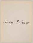 FLORINE STETTHEIMER AN EXHIBITION OF PAINTINGS WATERCOLORS DRAWINGS #172459