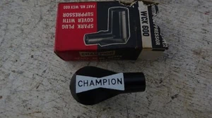 Tapa de bujía NoS Classic Car Motorcycle Champion WCX600 negra suprimida - Imagen 1 de 10