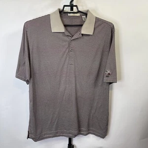 Fairway Green Golf Striped Polo Shirt Size XL Men’s - Picture 1 of 4