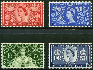 Great Britain Scott 313-16 LH - Picture 1 of 1