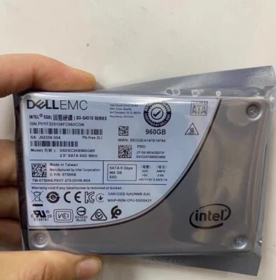 100% Healthy Status DELL Intel D3 S4510 960GB 2,5" SSD SATA III SSDSC2KB960G8R - Bild 1 von 2