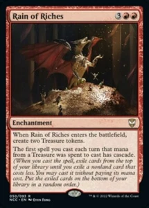 MTG - RAIN OF RICHES - New Capenna Commander (R) - Picture 1 of 1