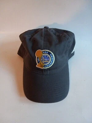 Golden State Warriors Adidas Gorra Gorra 5X Campeones Ajustable Correa Gris Nueva. Foto 1 de 4