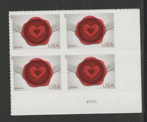 US 4741, 2013 (46c) ENVELOPE, LR PLATE BLK OF 4, MNH (US3936K) - Picture 1 of 1
