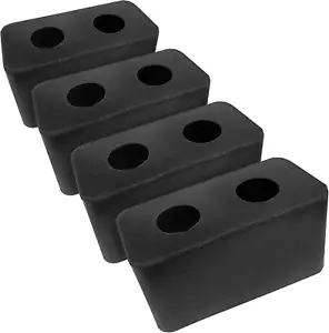 "4 Pack Heavy Duty Bumper Impact Protection for Trucks & Trailers - 6x3.25x3 Inc - Picture 1 of 3