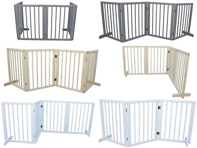 Absperrgitter Treppenschutzgitter Türschutzgitter Hundegitter 200 cm massiv 4E - Bild 1 von 4