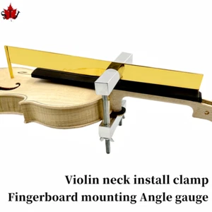 Violin 4/4 neck install clamp fixed clip and Fingerboard accurate measuring tool - Picture 1 of 6