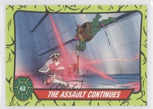 1990 Topps Teenage Mutant Hero Turtles Ireland The Assault Continues #62 0b5