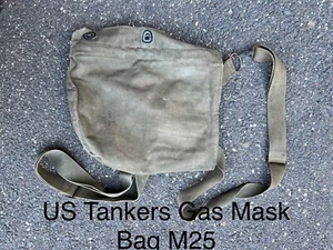 US Tankers Gas Mask Bag M25 - Picture 1 of 2