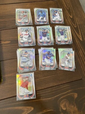 2021 Bowman Chrome Top 100 Bowman Scouts Baseball Cards BUILD YOUR SET - Image 1 of 4