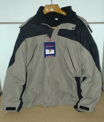 Sonoma 运动冬季运动夹克 260 棕褐色/黑色男式中号 — 第 1/4 张图片